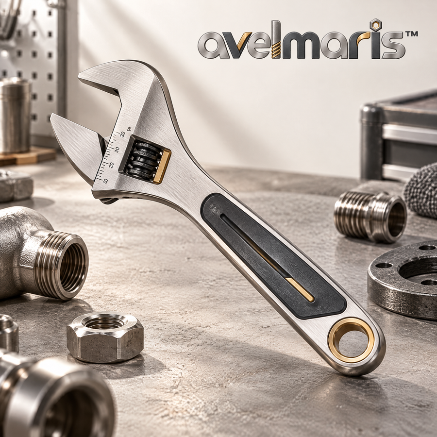 Avelmaris™ Heavy-Duty Adjustable Wrench