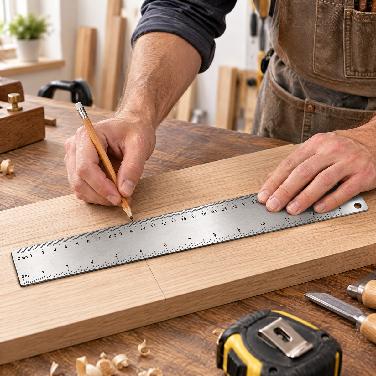 Avelmaris™ Stainless Steel Precision Ruler