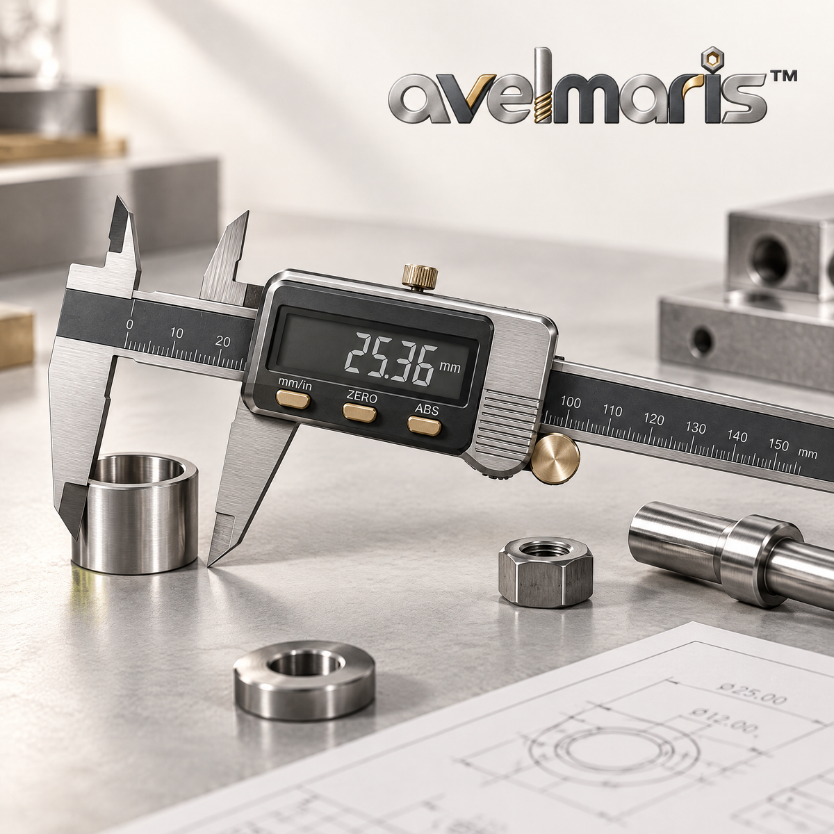 Avelmaris™ Digital Precision Caliper