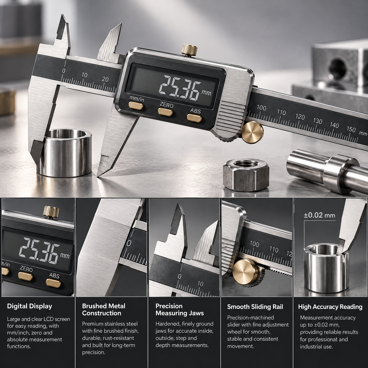 Avelmaris™ Digital Precision Caliper