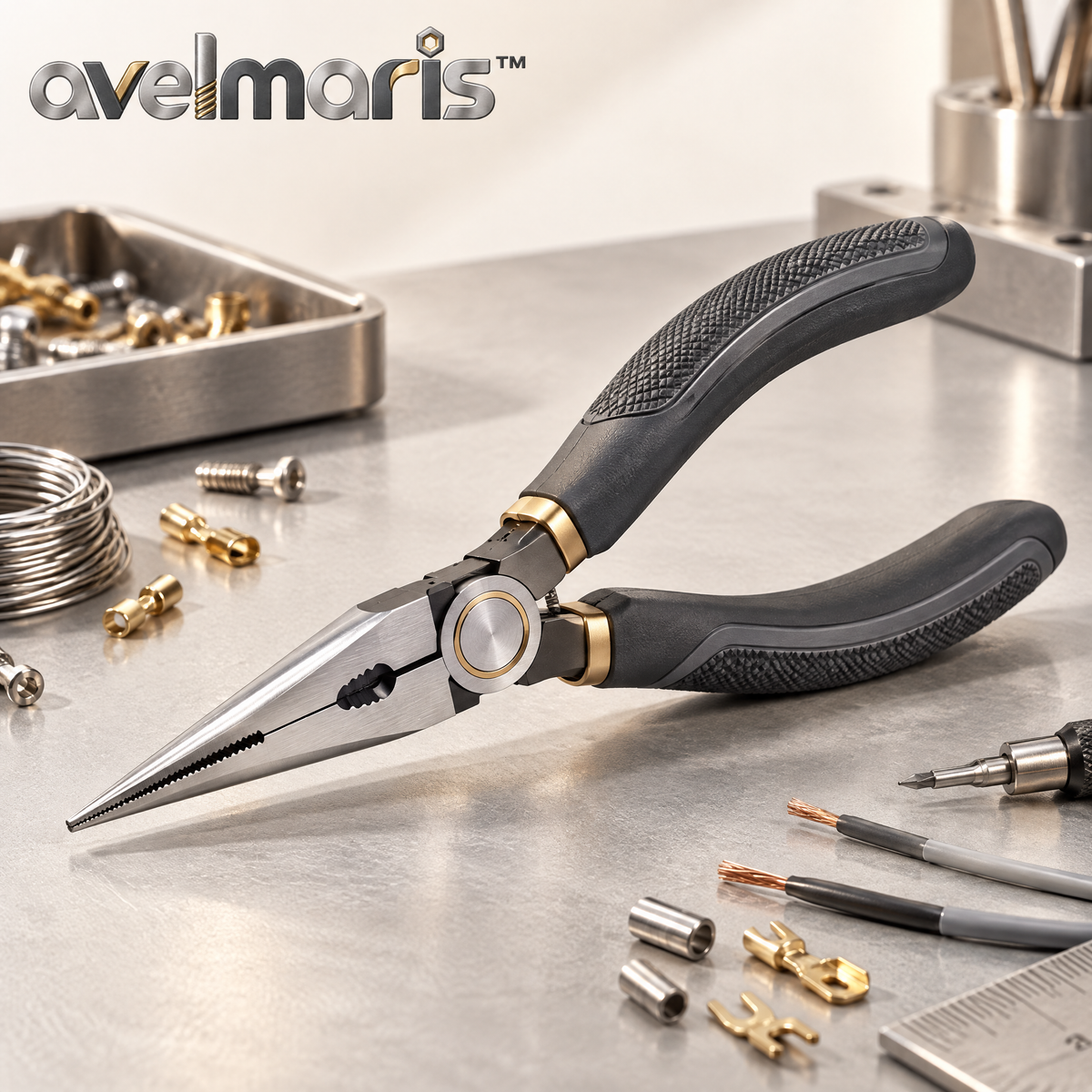 Avelmaris™ Long Nose Precision Pliers