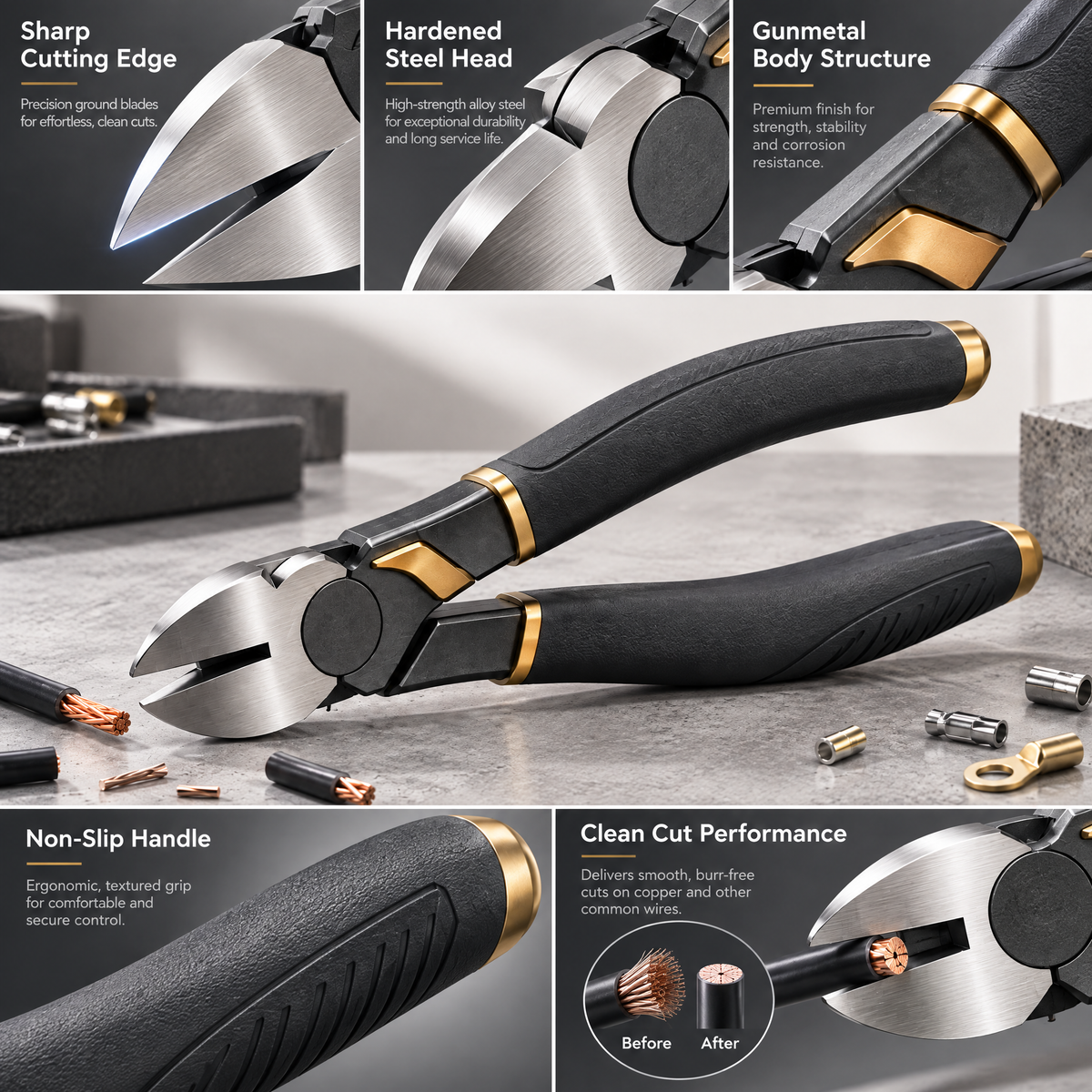 Avelmaris™ Precision Diagonal Cutting Pliers