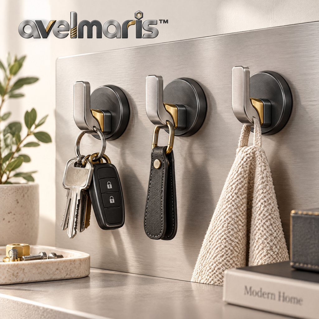 Avelmaris™ Adhesive Wall Hook Set